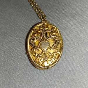 Antique gold locket